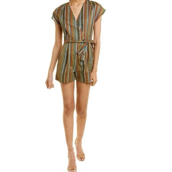 French Connection Pants - NEW!French Connection Multicolor Striped Romper size 10